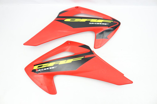 CRF230F 2003 Tank Shrouds Tank Plastics Pair Honda 17555-KPS-900ZA #326