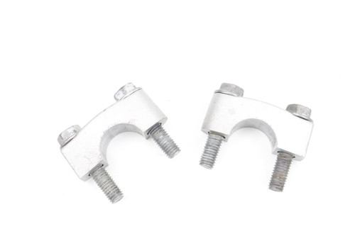 KLX300R 2005-2007 Top Handle Bar Clamp Pair Kawasaki 46012-0011-458 #331