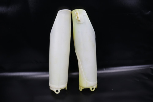 CRF250R CRF450R 2004-2014 Fork Tube Guards LH+RH Protectors Honda 51620-MEN-000ZA #333