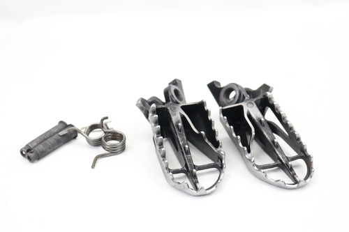 CRF450R 04-11 CRF450X 05-14 Footrests LH+RH Footpegs Honda 50616-MEN-670 #333