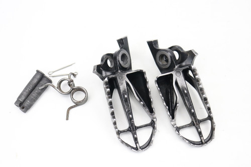 CRF450R 04-11 CRF450X 05-14 Footrests LH+RH Footpegs Honda 50616-MEN-670 #333