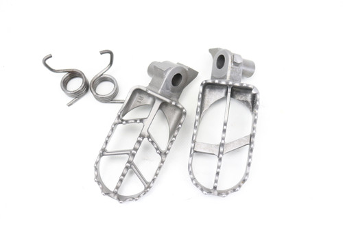 KX125 2005 Footrests LH+RH Footpegs Kawasaki #345