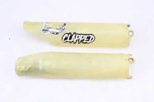 CR 2004-2007 / CRF 2004-2014 Fork Tube Protector Plastics Honda LH+RH #50