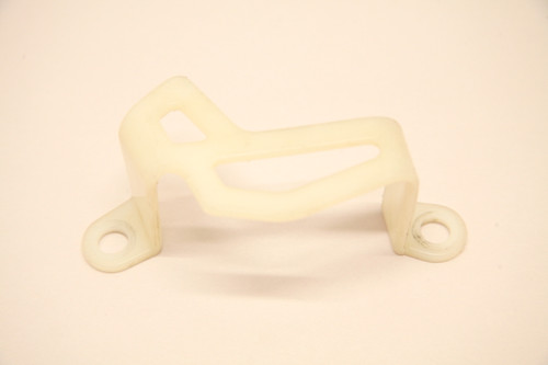 RM-Z250 2004-2006 Rear Caliper Guard White Suzuki #24