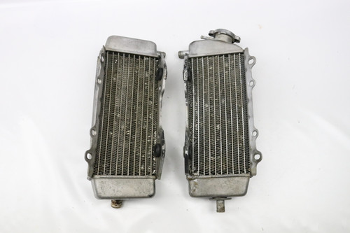 KX250F 2004 Radiators Pair Left & Right Cooling Assy Kawasaki #134