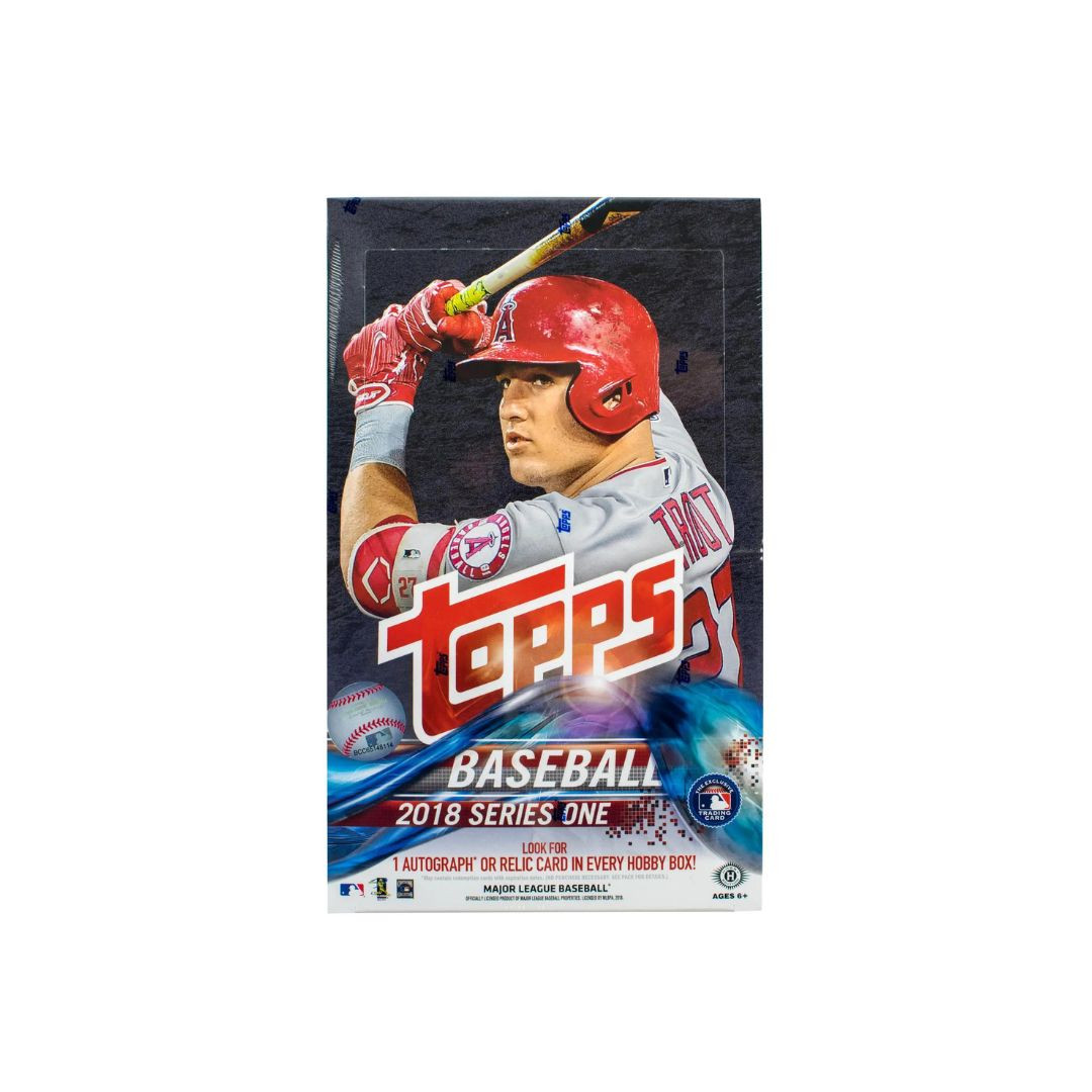 2018 Topps Series 1 Baseball Hobby Box