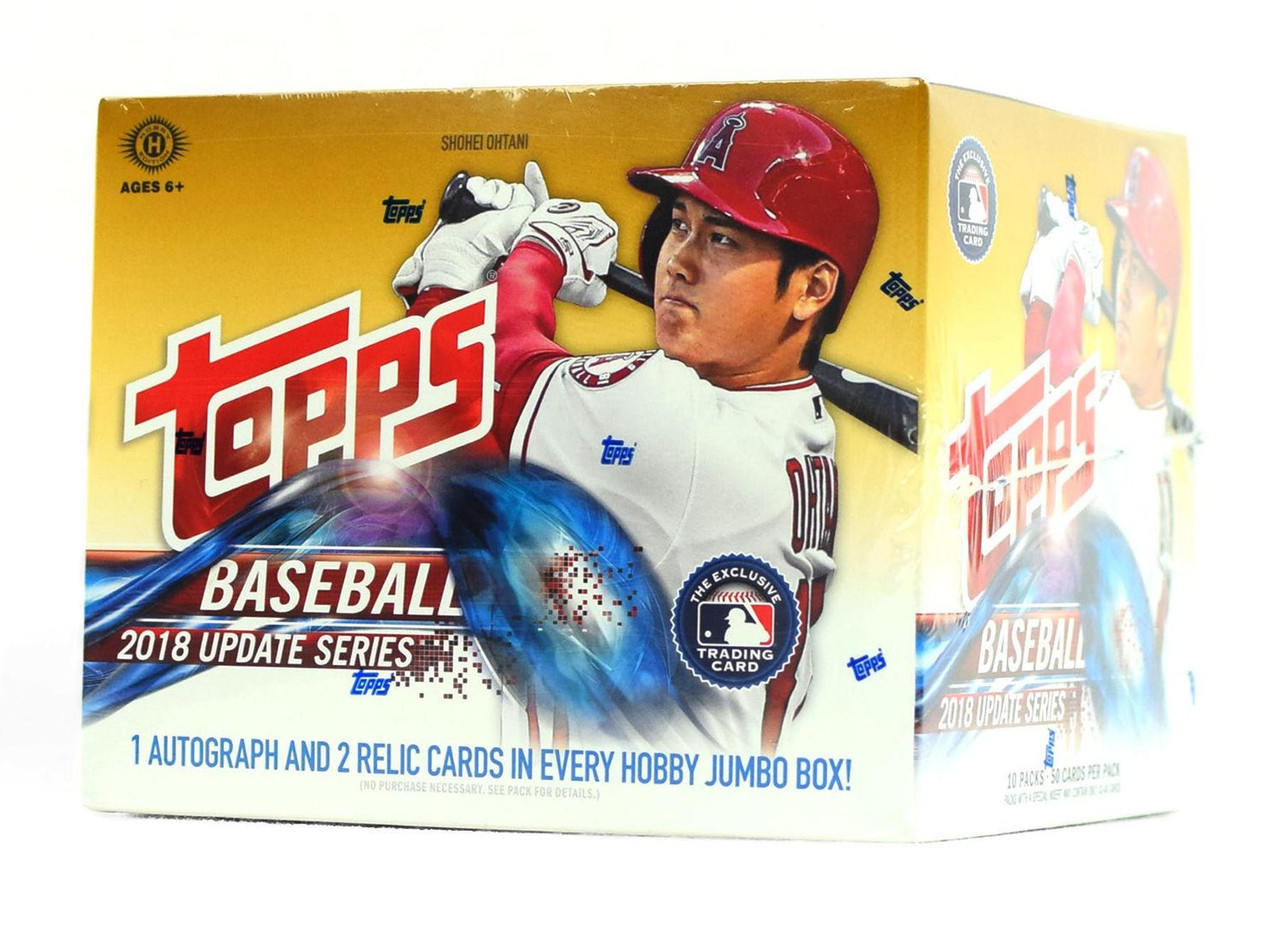 2018 Topps Update Series Baseball Jumbo Hobby Box
