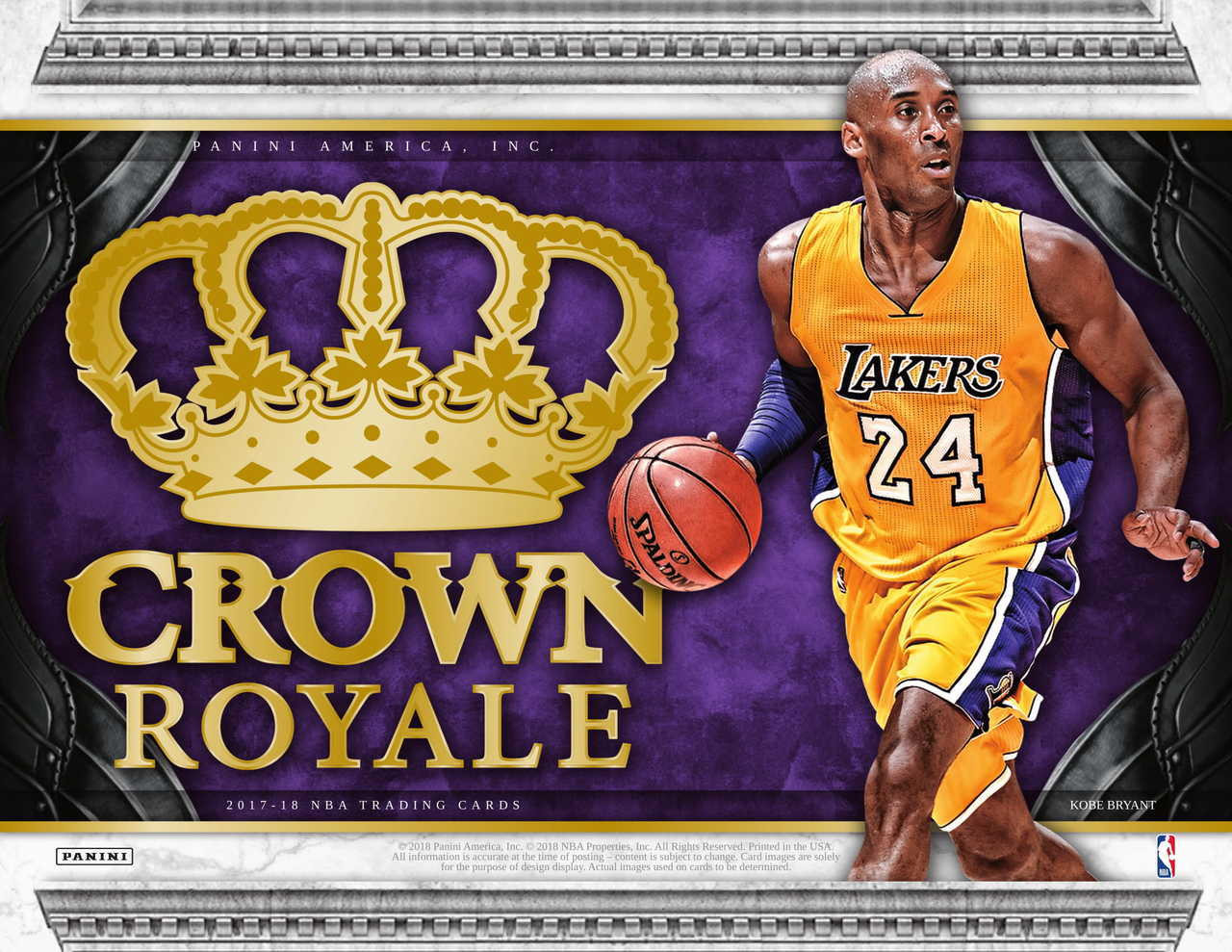 2017/18 Panini Crown Royale Basketball Hobby Box