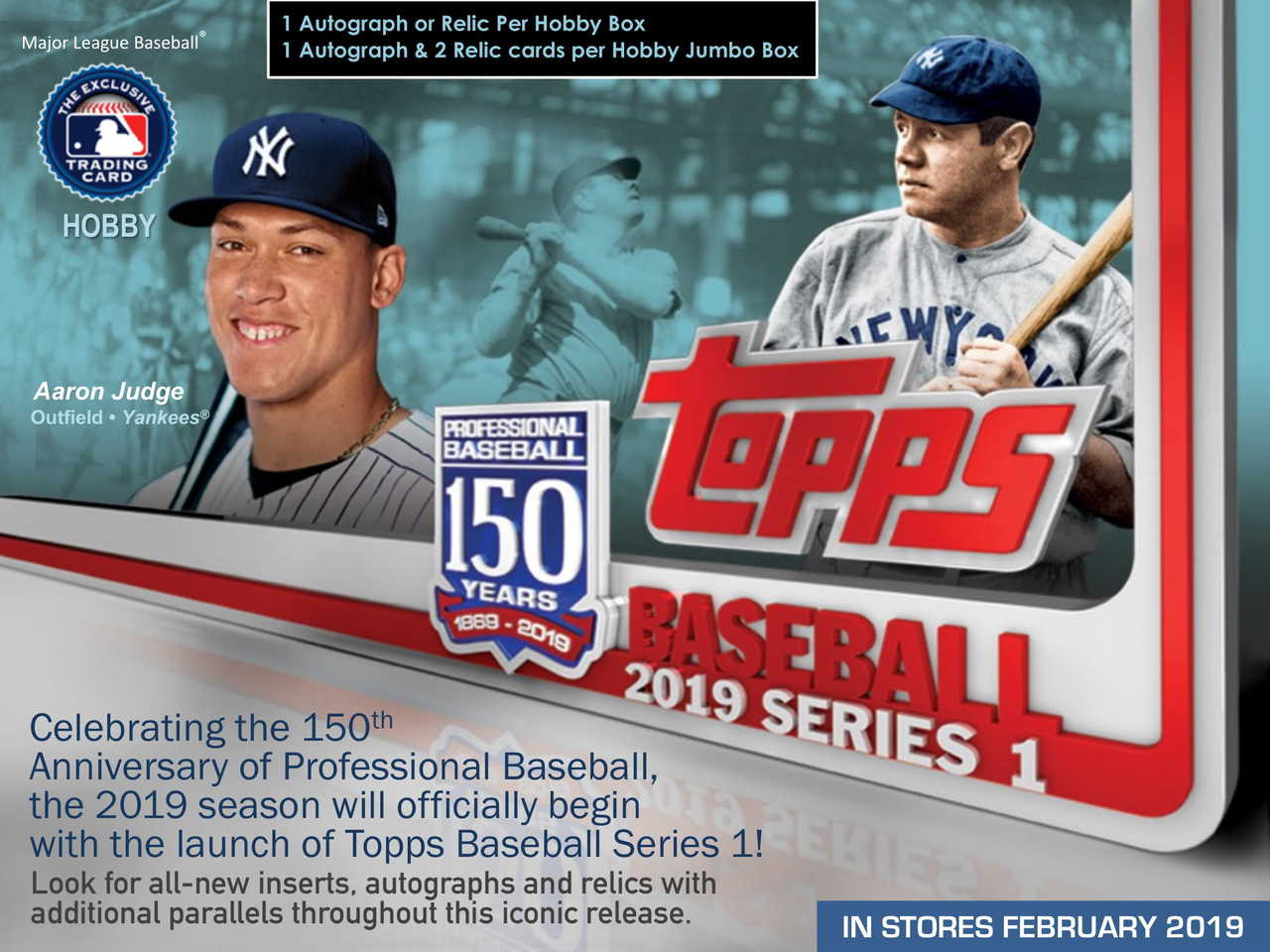 2019 Topps Series 1 Baseball Hobby Box