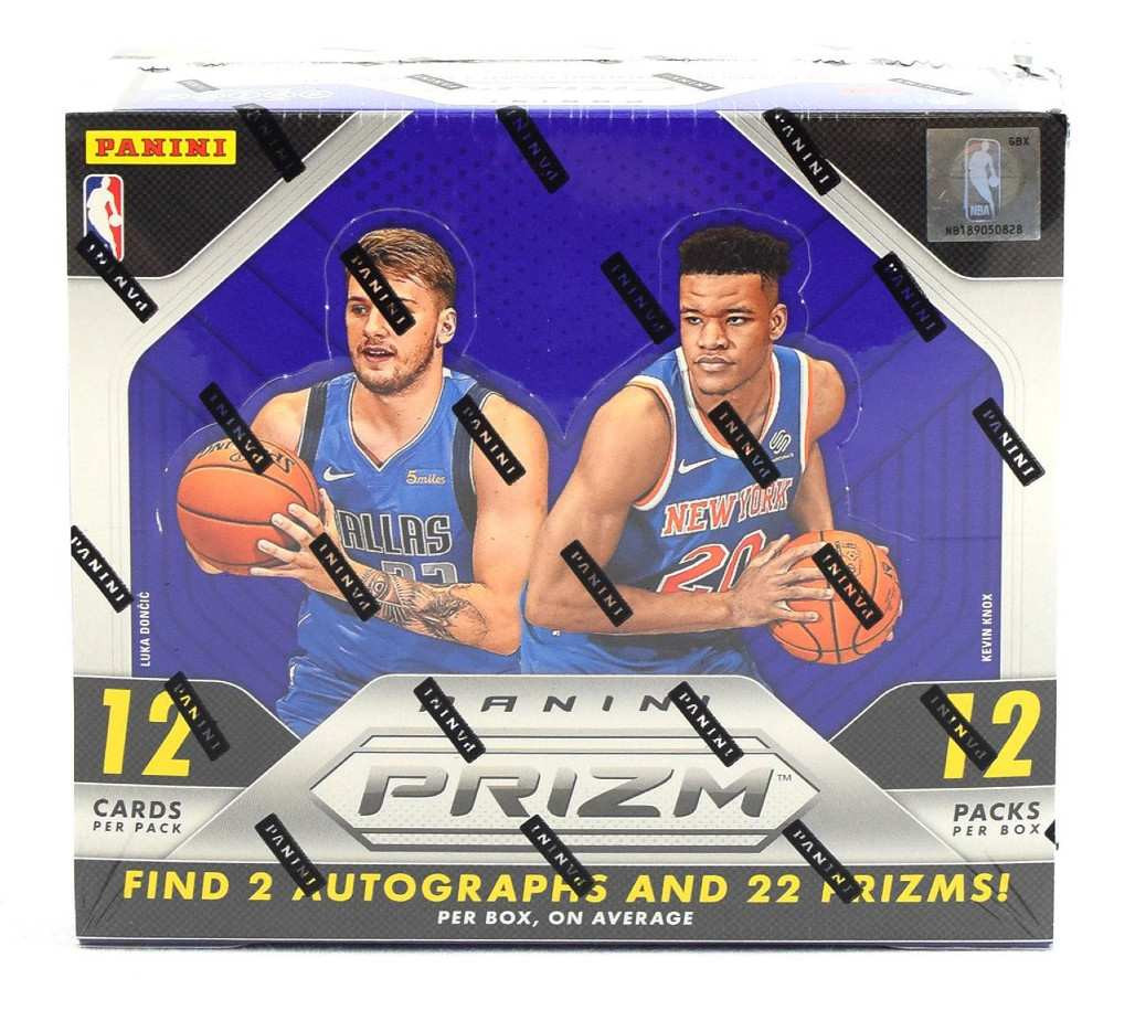 2018/19 Panini Prizm Basketball Cards Hobby Box