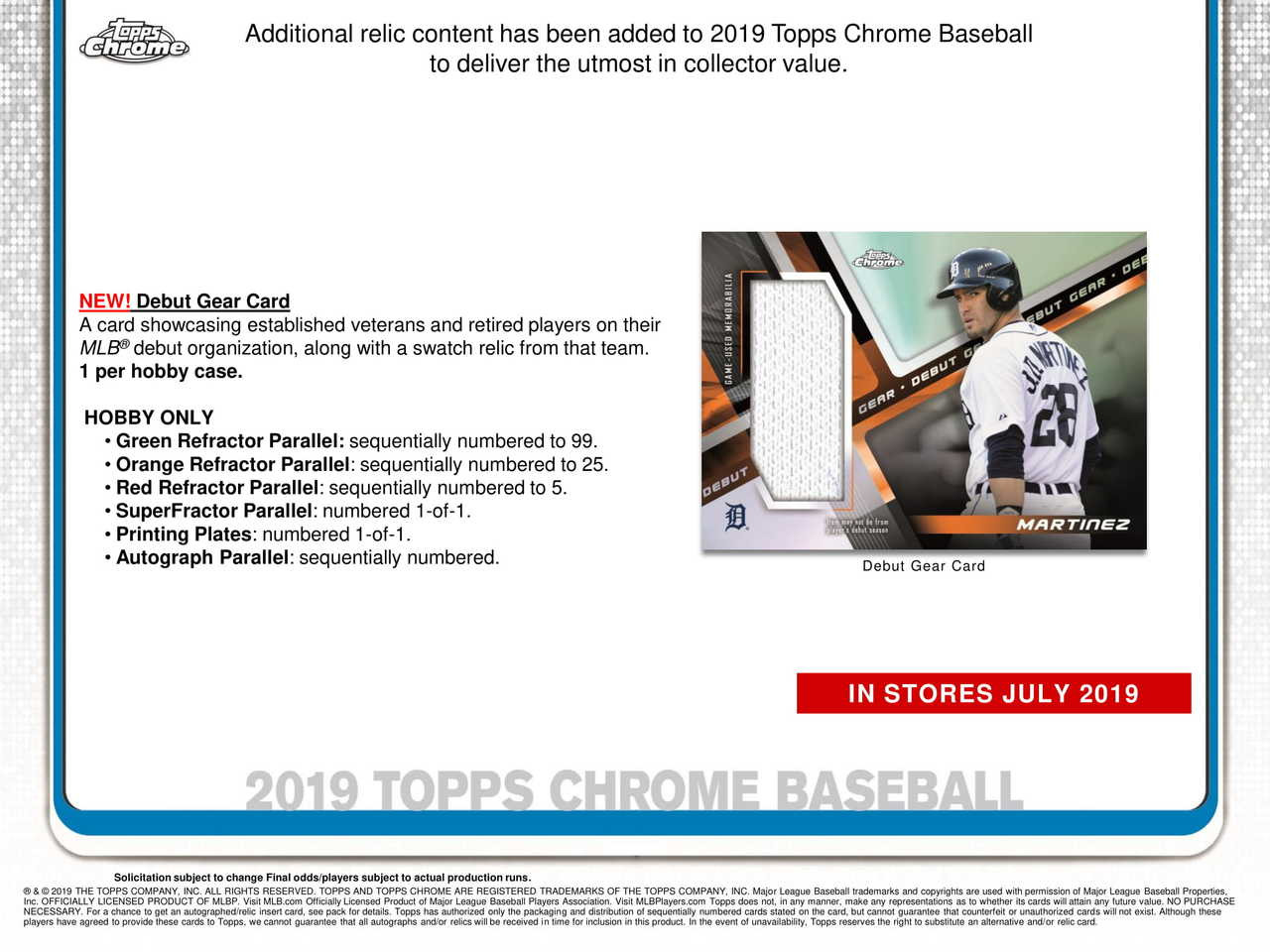 2019 Topps Chrome Baseball Hobby Box