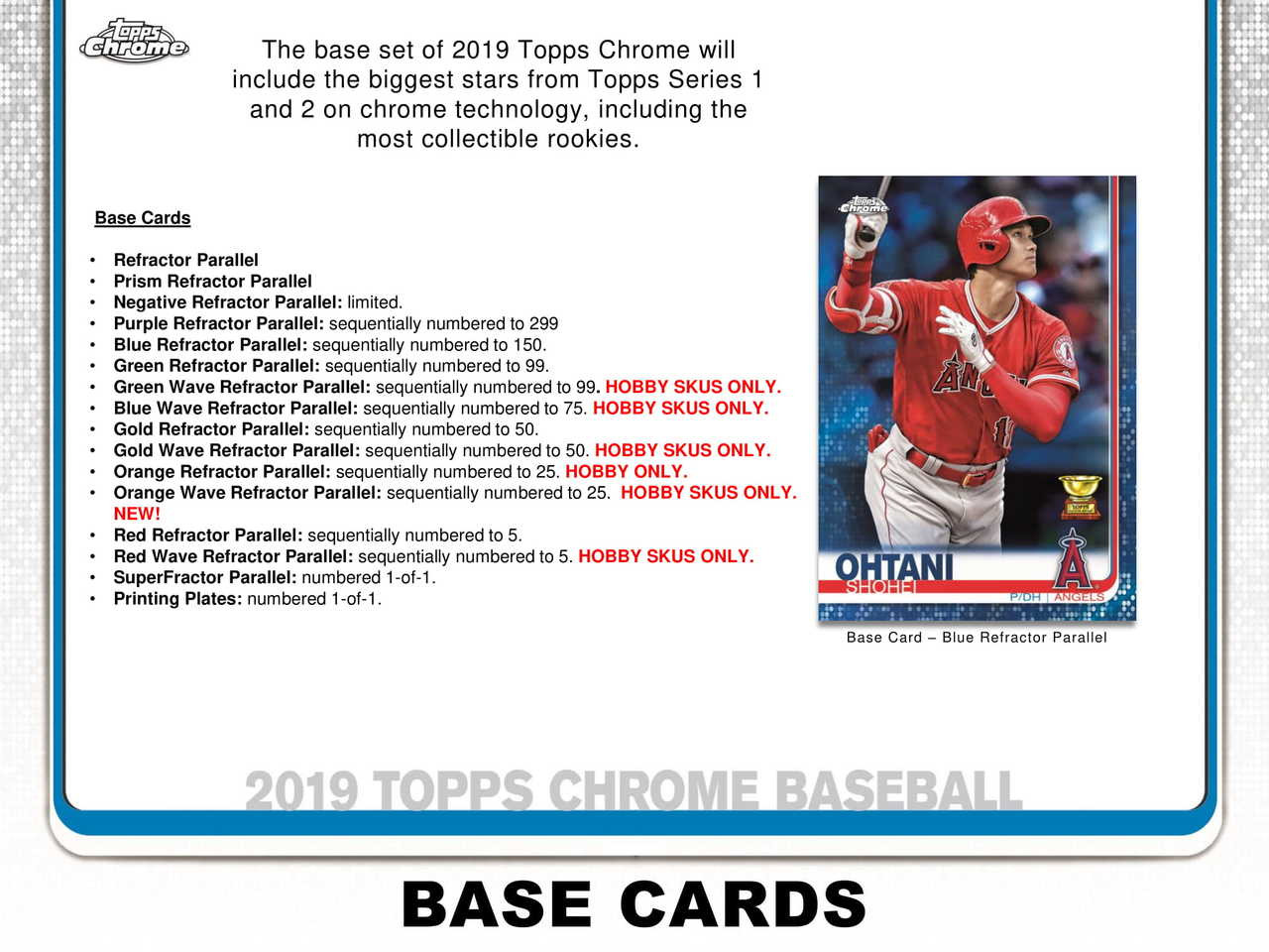 2019 Topps Chrome Baseball Hobby Jumbo HTA 8 Box Case