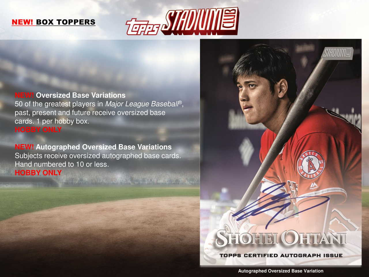 2019 Topps Stadium Club Baseball Hobby Box