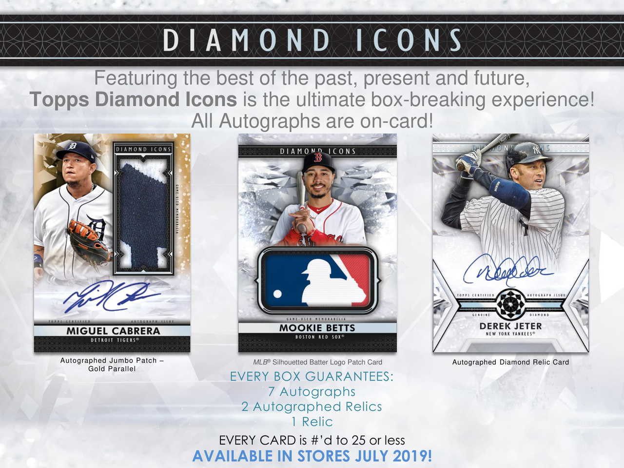 2019 Topps Diamond Icons Baseball Hobby Box