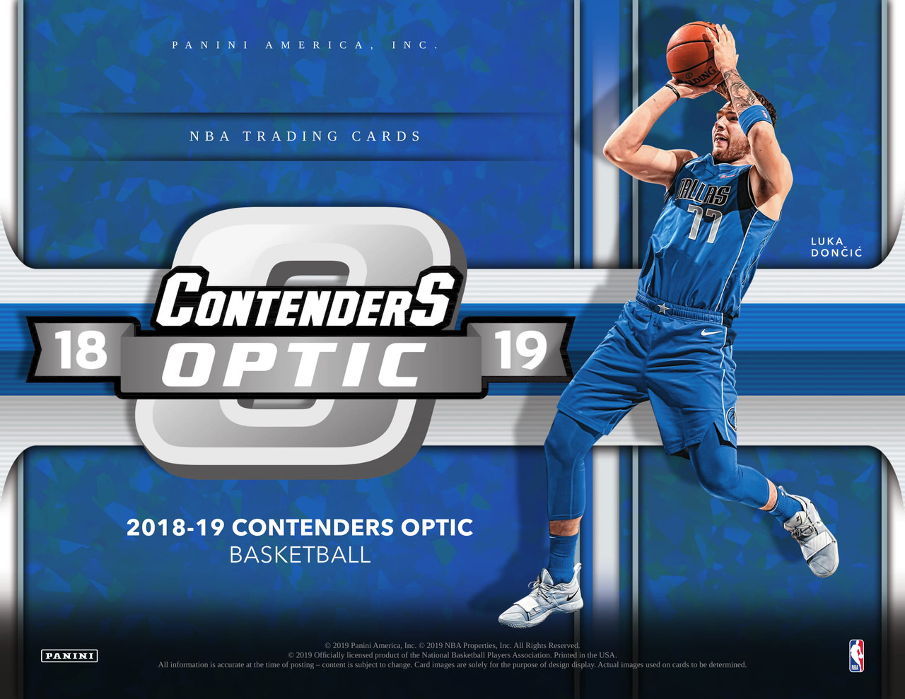2018/19 Panini Contenders Optic Basketball Hobby Box