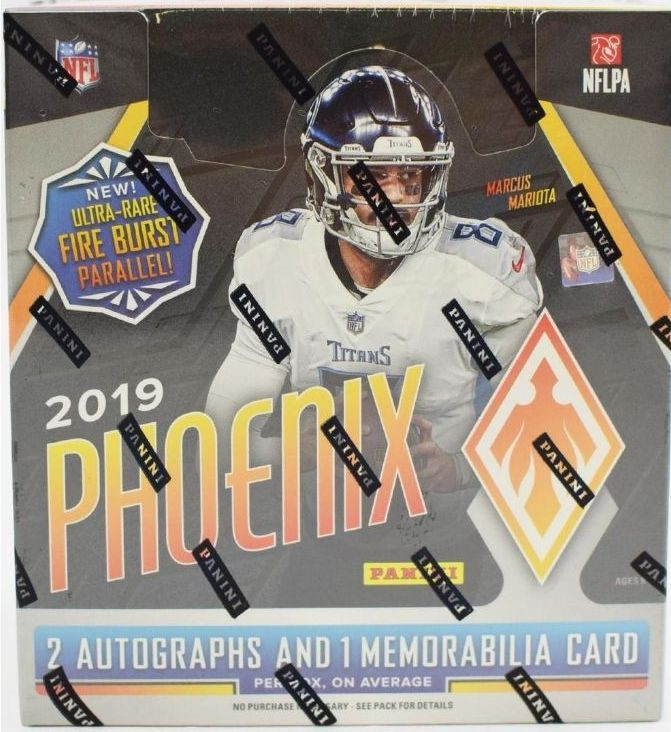 rare 2019 football cards Phoenix NFL 2019 Hobby Box (PERSONAL BREAK)