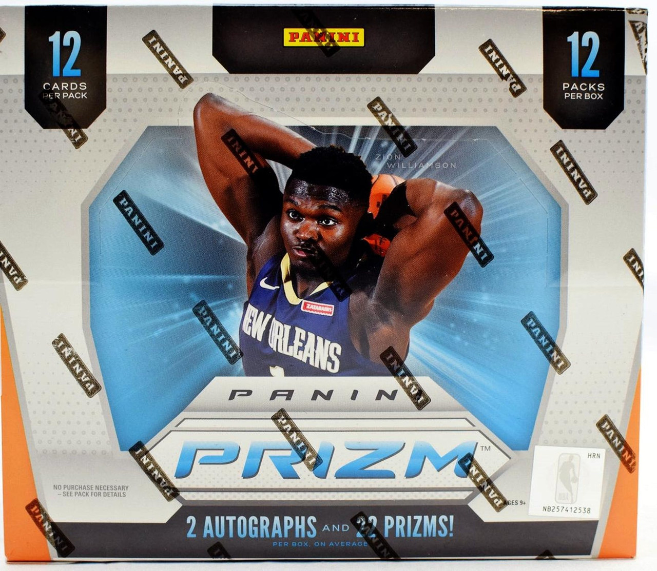 2019/20 Panini Prizm Basketball Hobby Jumbo Box