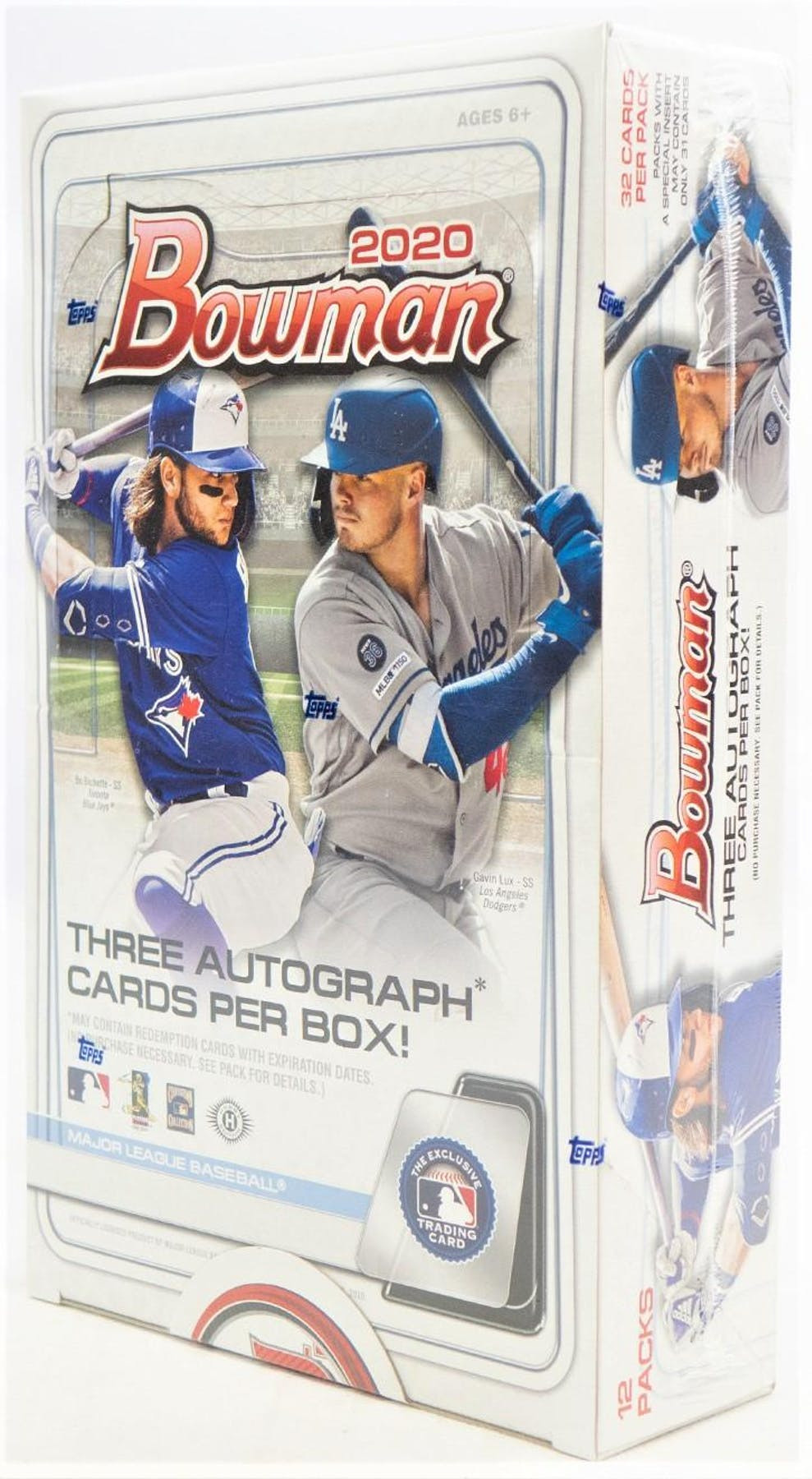 2020 Bowman Baseball Hobby Jumbo HTA Box