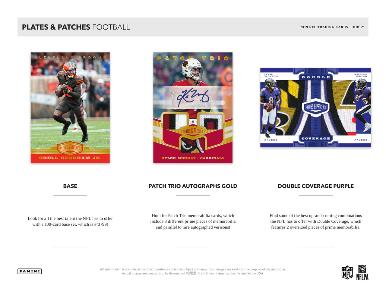rare football cards 2019 2019 Score Football Cards Checklist, Team Set Lists, Release Date