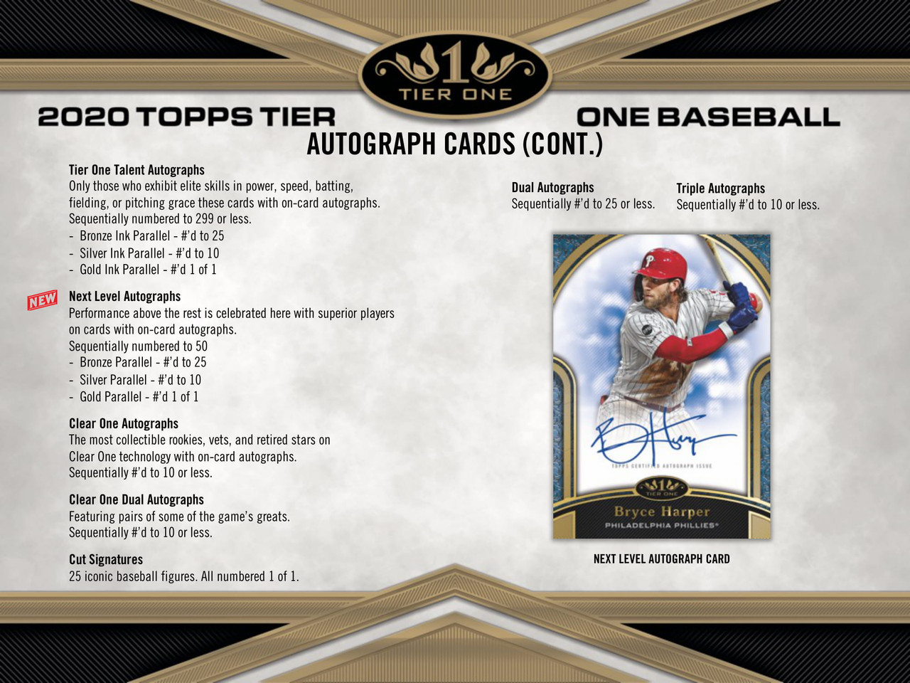 2020 Topps Tier One Baseball Hobby Box