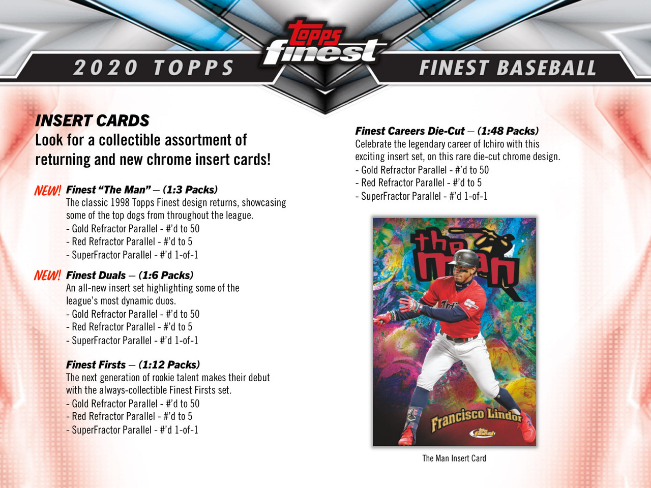 2020 Topps Finest Baseball Hobby Box - Free Shipping | Diamond