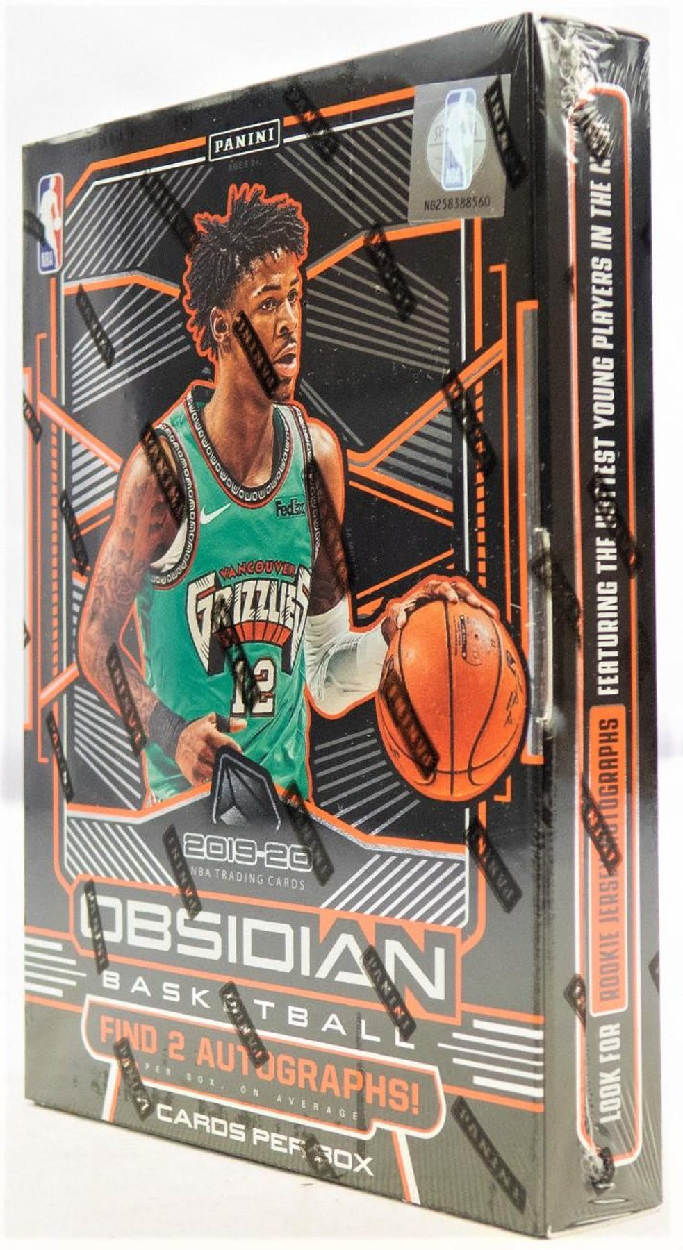 2019-20PANINI OBSIDIAN NO.MX-K コケ サインカード 2019/20 Panini Obsidian Basketball Hobby Box