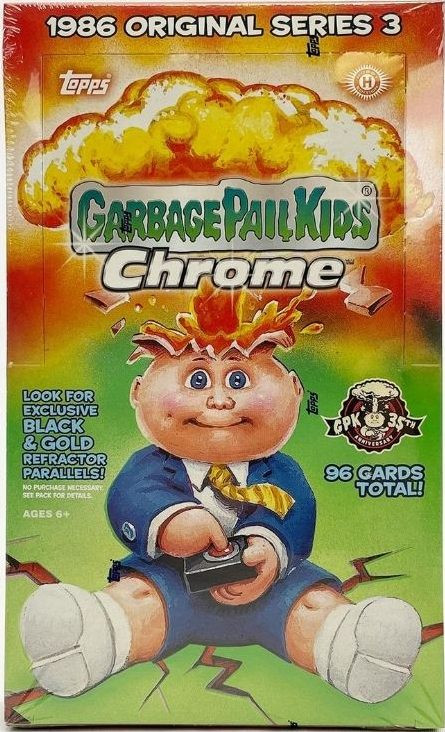 2020 Topps Garbage Pail Kids Chrome Hobby 12 Box Case