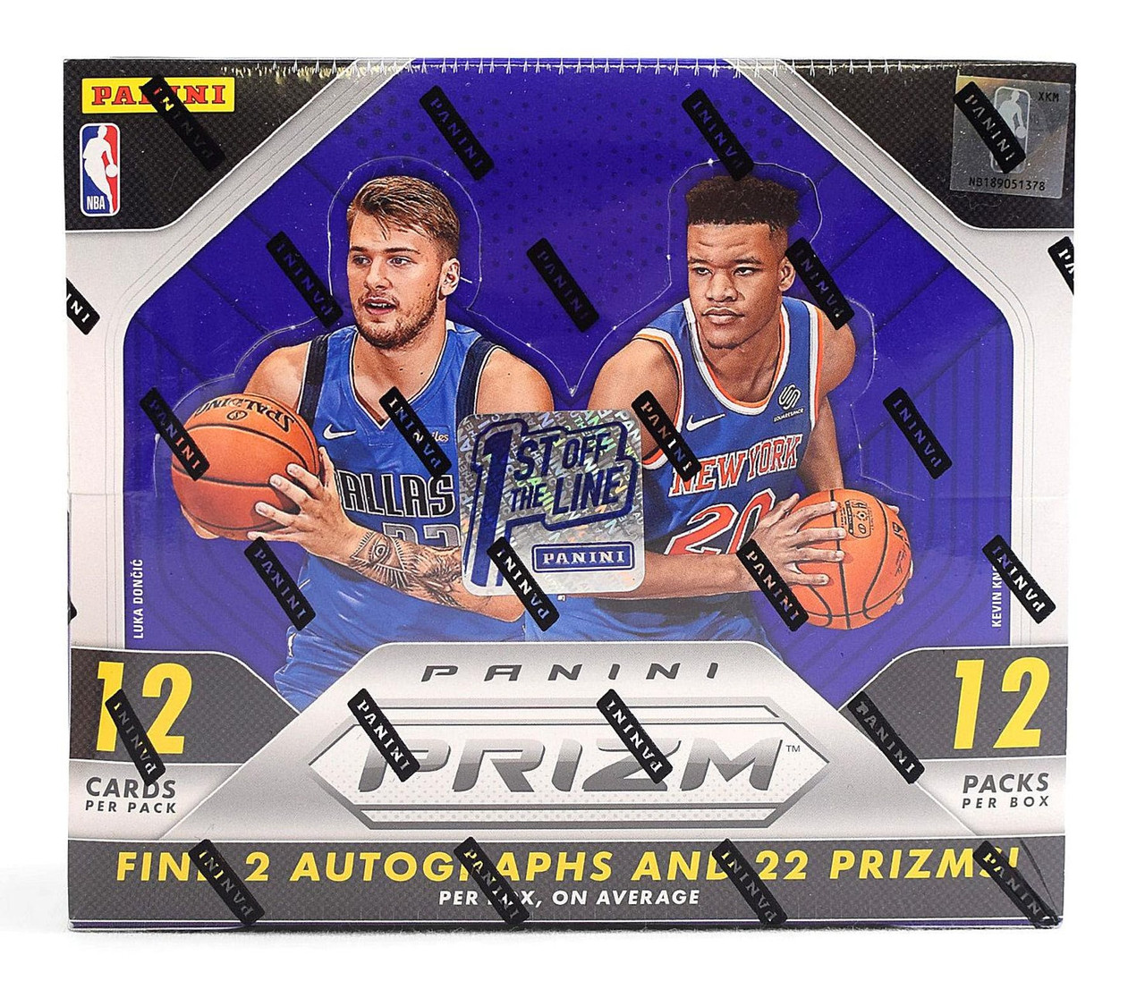 2018/19 Panini Prizm 1st Off The Line FOTL Basketball Hobby Box