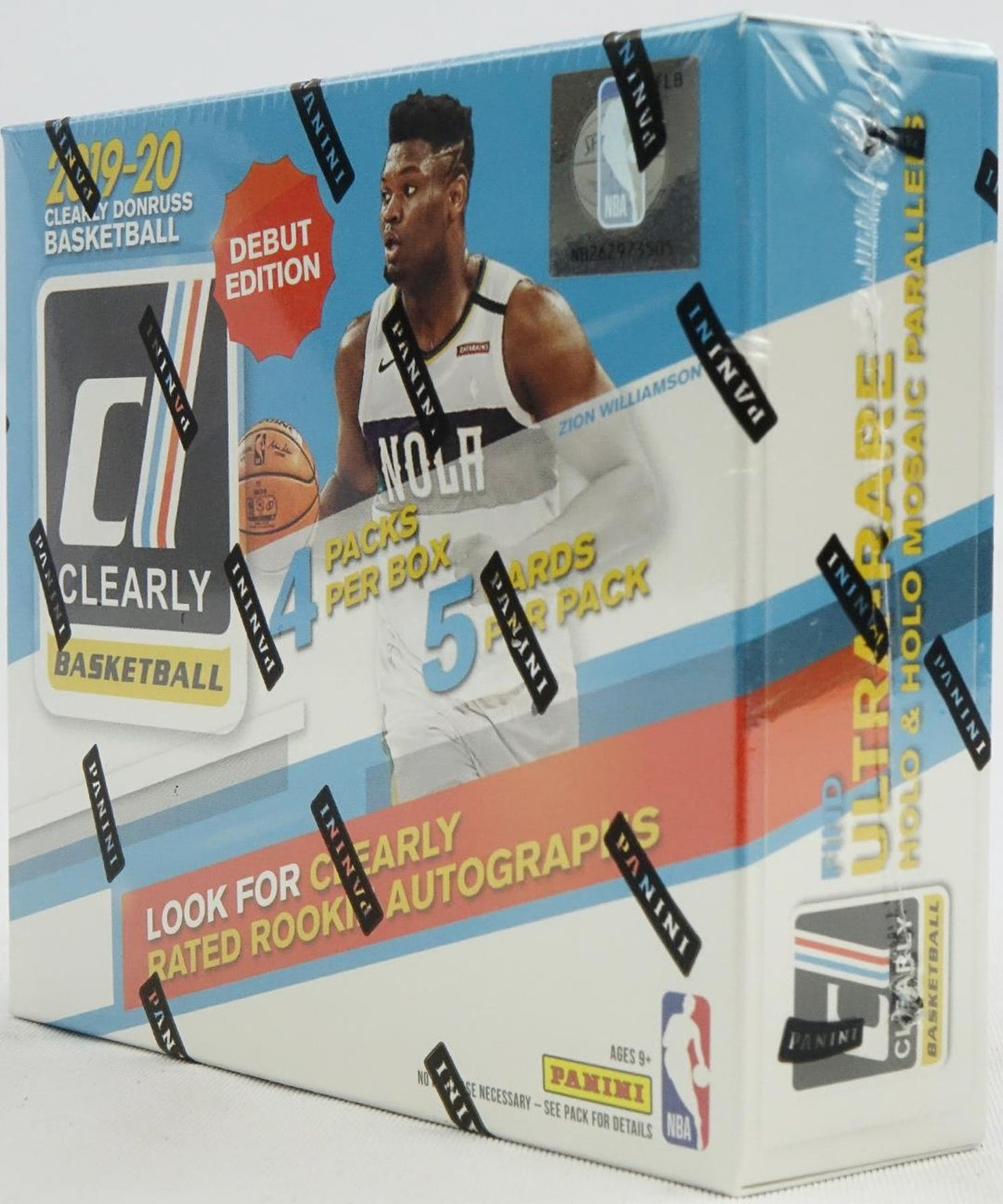 2019/20 Panini Clearly Donruss Basketball Hobby Box