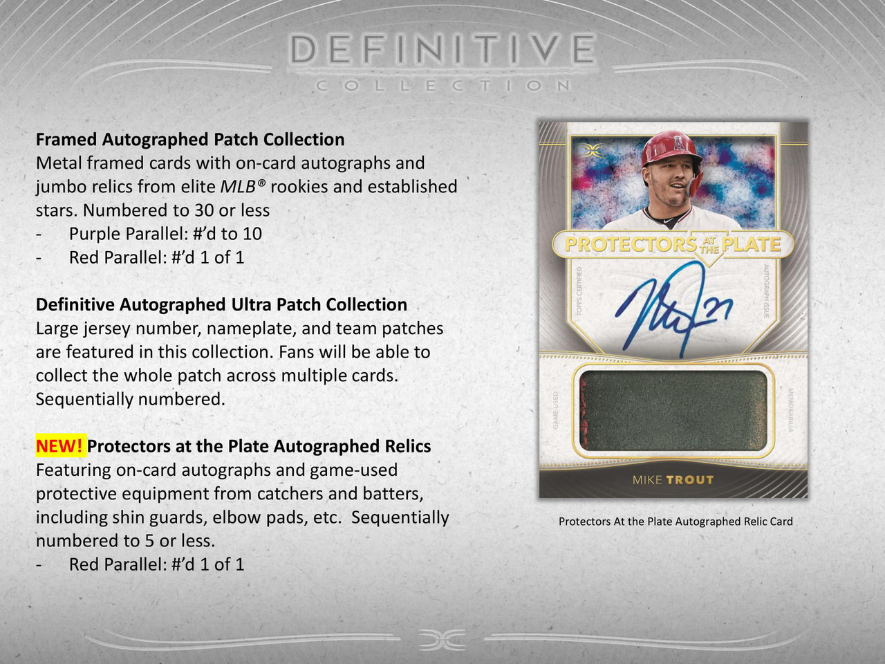 2021 Topps Definitive Baseball Hobby Box