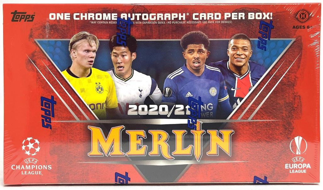 Topps Merlin Chrome 旗手怜央 1of1 世界1枚限定 1/1 2020/21 Topps Merlin Chrome Soccer Hobby 12 Box Case