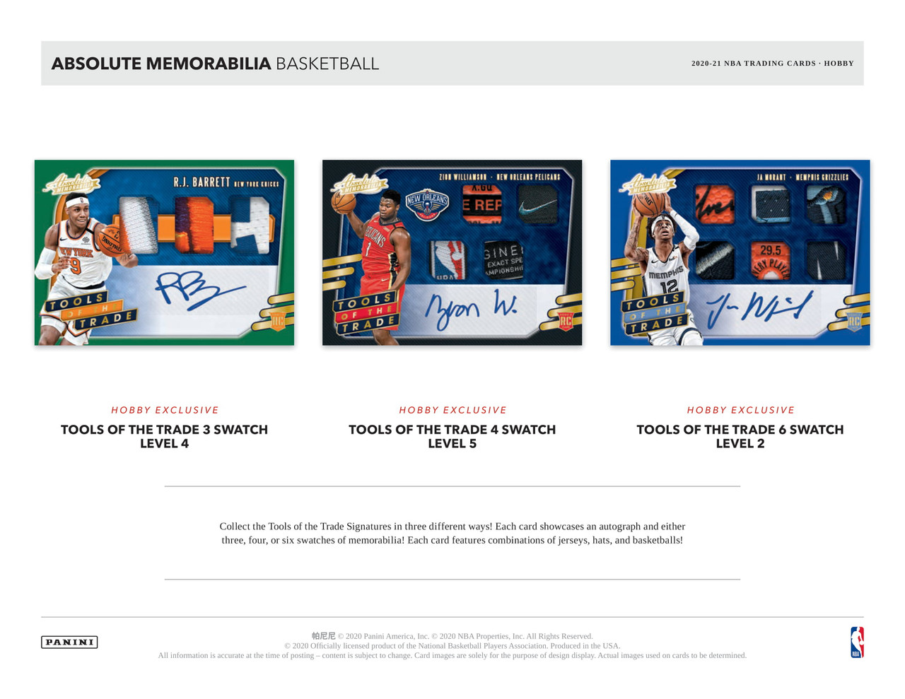 その他 2020-21 Absolute Memorabilia Basketball 2020-