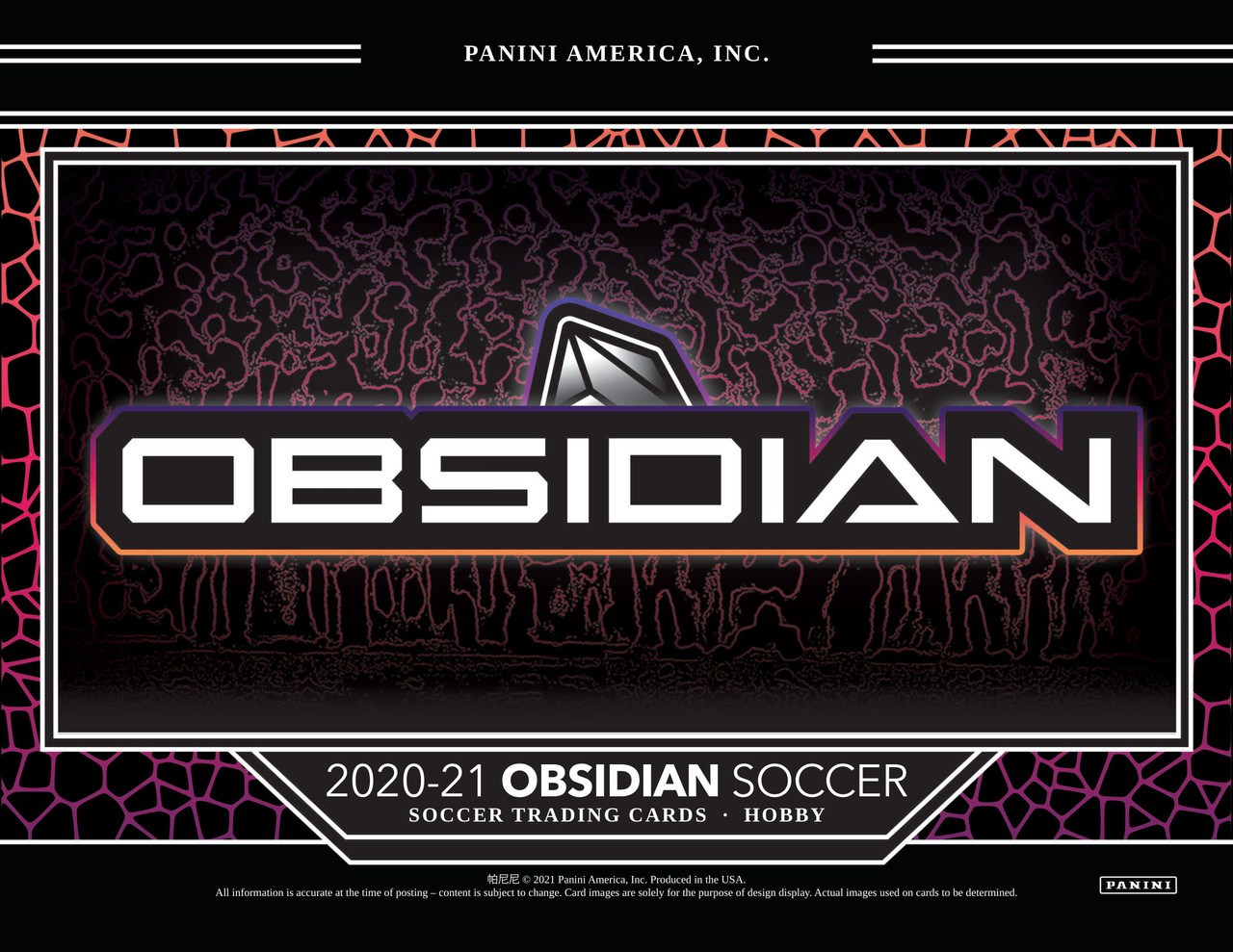 スポーツ選手 2020-21 PANINI OBSIDIAN SOCCER CORONA 2020/21 Panini Obsidian Soccer Hobby Box