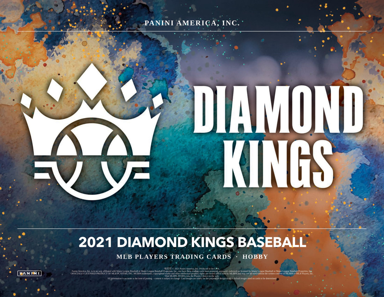 2021 Panini Donruss Diamond Kings Baseball Hobby Box