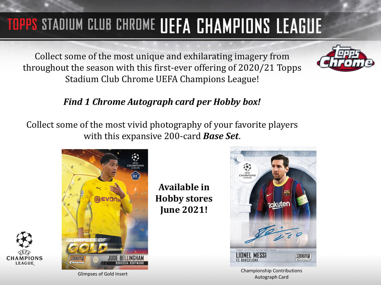 2020/21 Topps UEFA Champions League Stadium Club Chrome Soccer