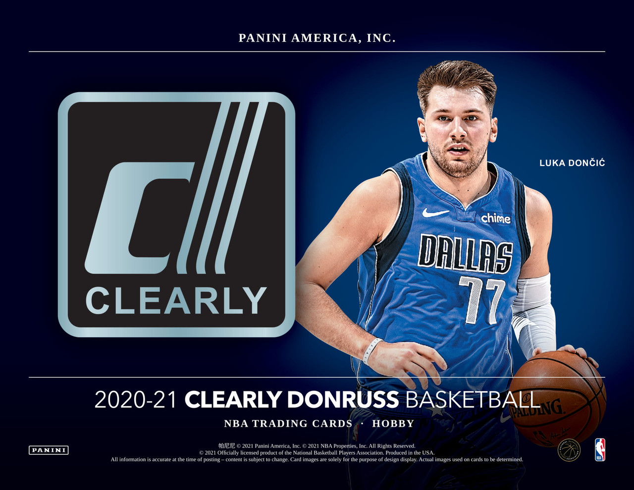 2020-21 Panini Clearly Donruss Basketball Hobby Box