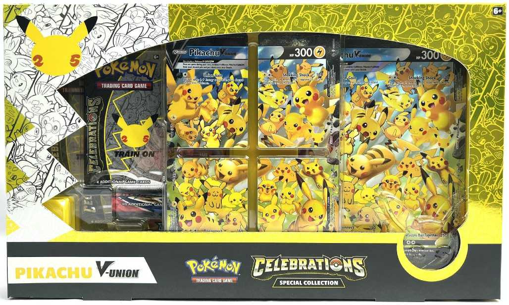 Pokemon Celebrations Special Collection Pikachu V-Union Box Pokemon Celebrations Special Collection Pikachu V-Union Box