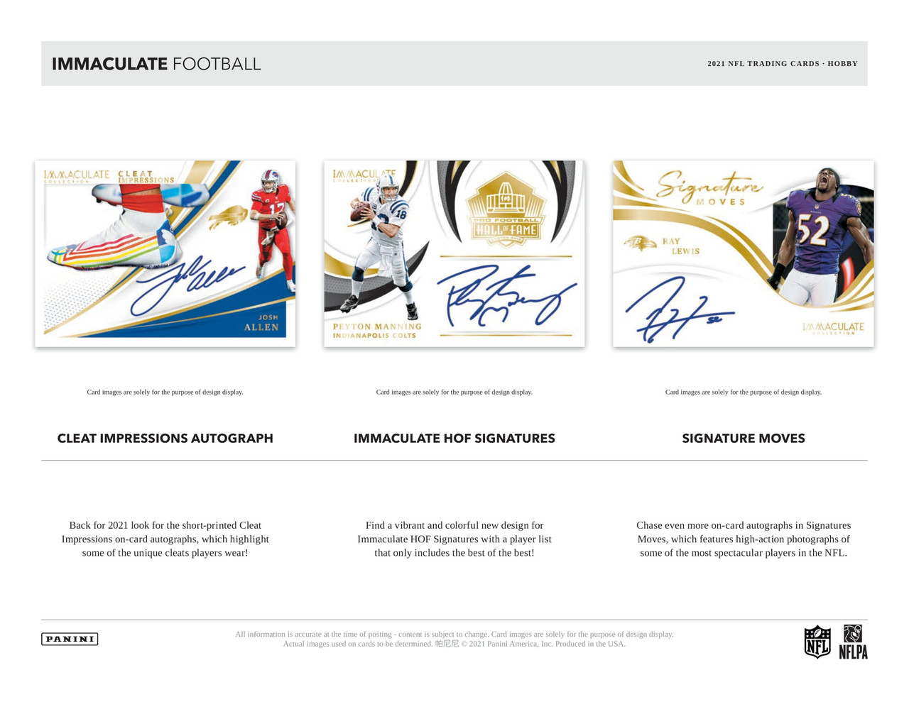 2021 Panini Immaculate Football Hobby Box