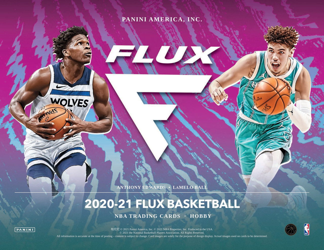 2020-21 Panini Flux Basketball Hobby Box Inaugural Edition!