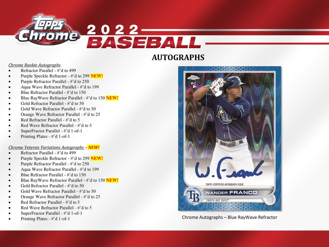 2022 Topps Chrome Baseball Hobby Jumbo 8 Box Case