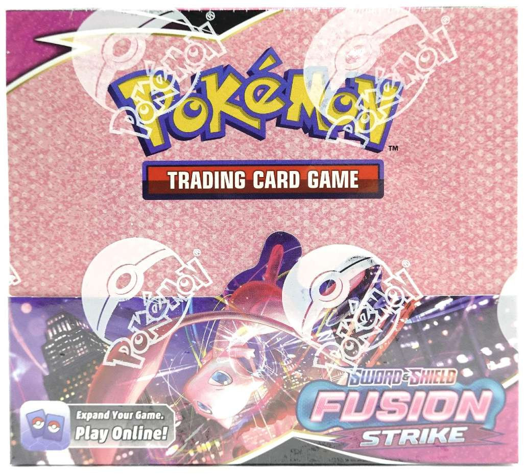 Pokemon Sword & Shield Fusion Strike Booster Box of Collectible
