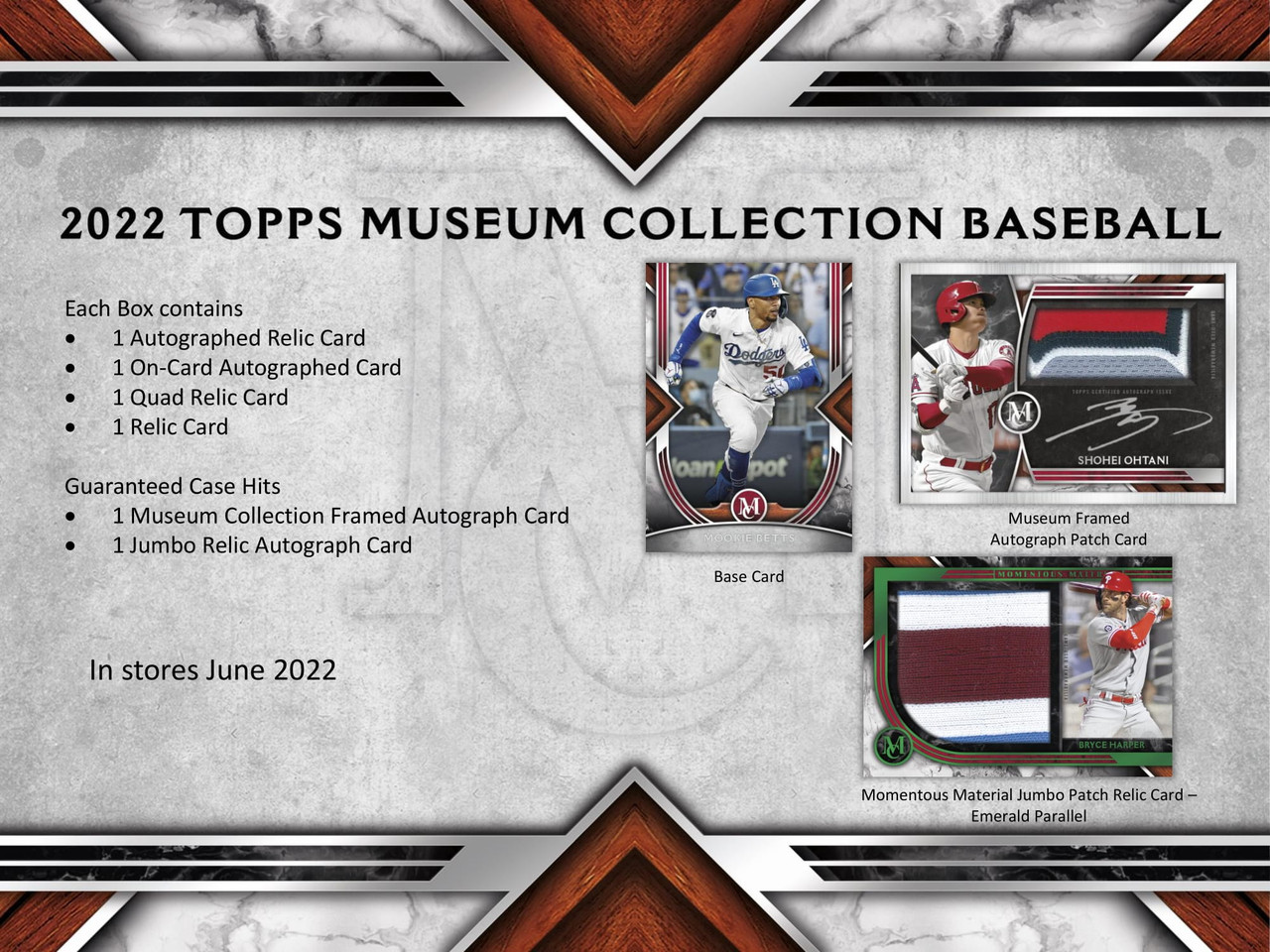 2022 Topps Museum Collection Baseball Hobby Box