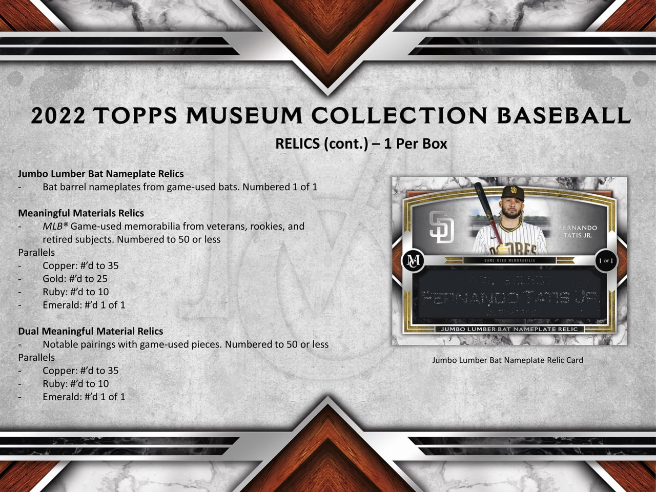 Topps 2022　MUSEUM COLLECTION　新品未開封ミニBOX 2022 Topps Museum Collection Baseball Hobby Box | DA Card World