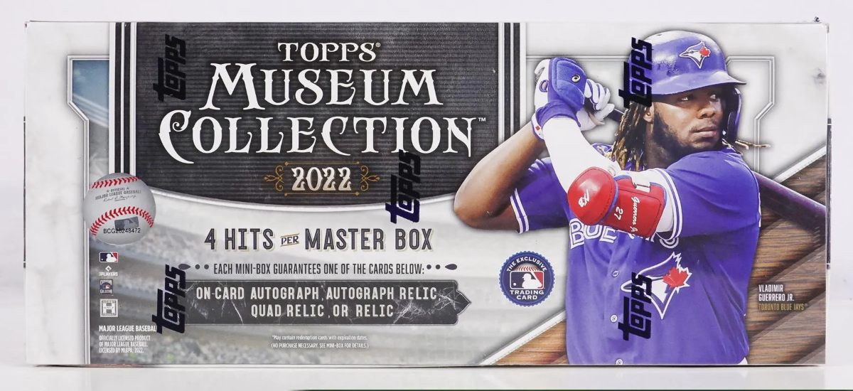 Topps 2022　MUSEUM COLLECTION　新品未開封ミニBOX 2022-topps-museum-collection-