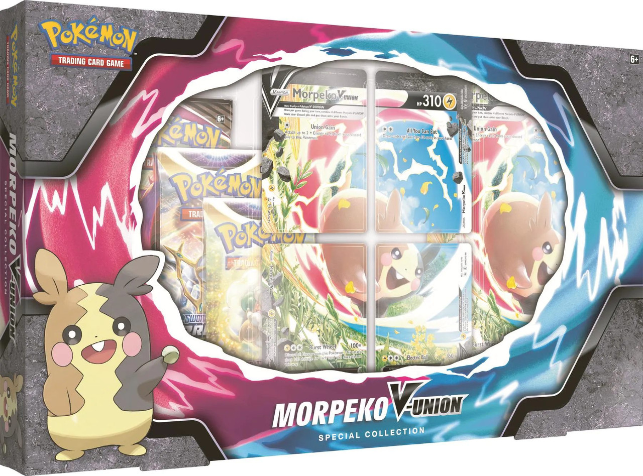 all you can eat pokemon card Pokemon: Pokmon TCG: Morpeko V-UNION Special Collection helping you quickly get your V Pokemon Morpeko V-UNION Special Collection