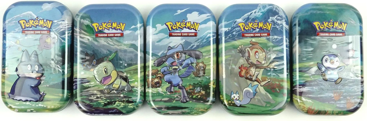 pokemon sinnoh stars card list TCG: - Mini Tin 2 Pokmon TCG booster packs Each booster pack contains 10 cards and either 1 basic Energy or 1 VSTAR marker 1 metallic Pokmon coin A Pokmon art card showing the art from this Mini Tinyou can collect and combine all five Hits from a mini tin.