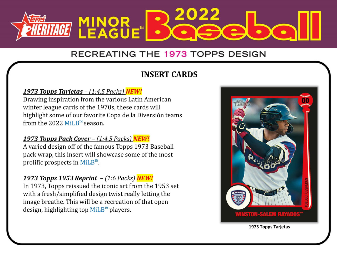2022 Topps Heritage Minor League Baseball Hobby 12 Box Case 2022 Topps Heritage Minor League Baseball Hobby 12 Box Case