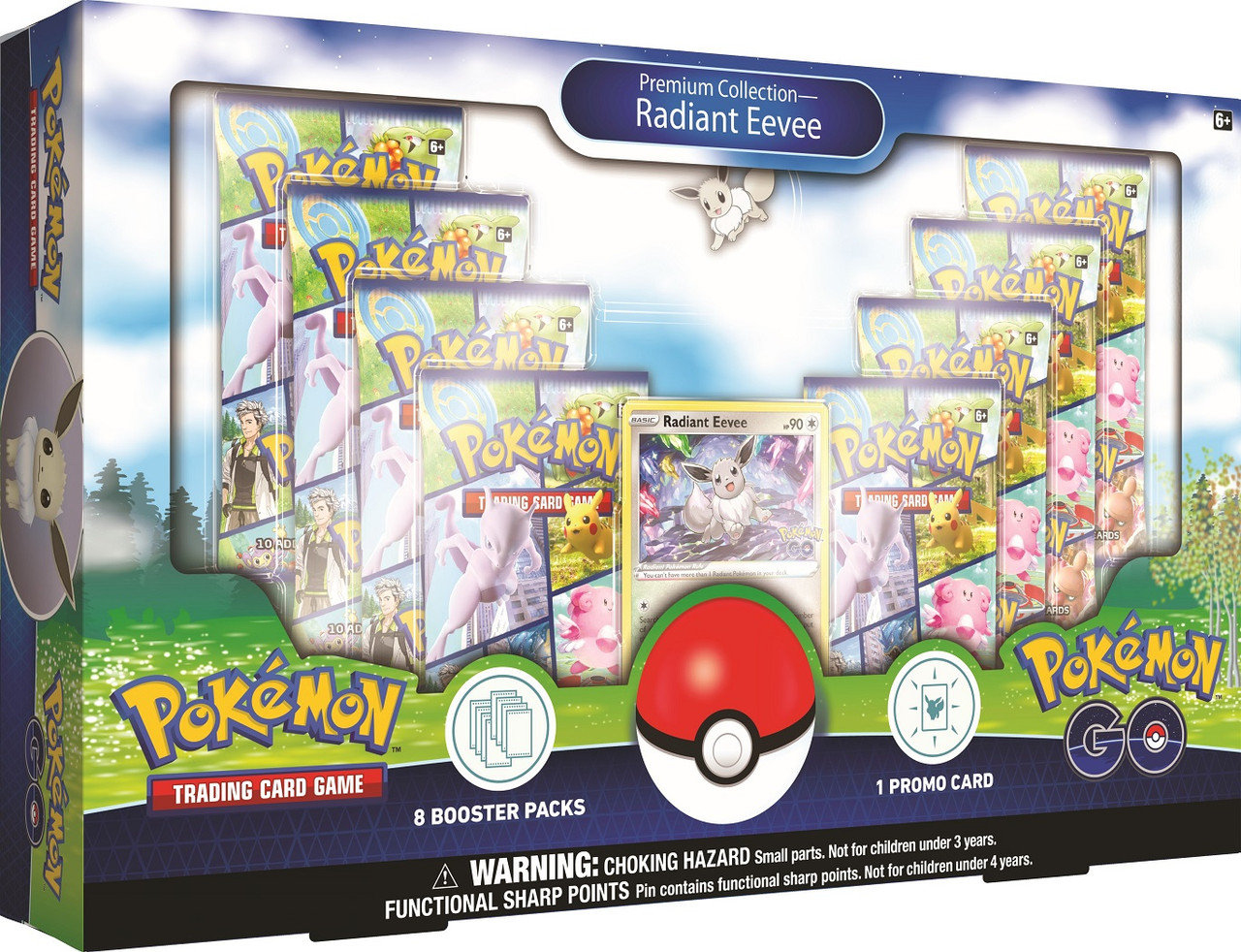ポケモンカードゲーム PokemonGOPremiumCollection Radiant Eevee Pokemon Go Radiant Eevee Premium Collection Box