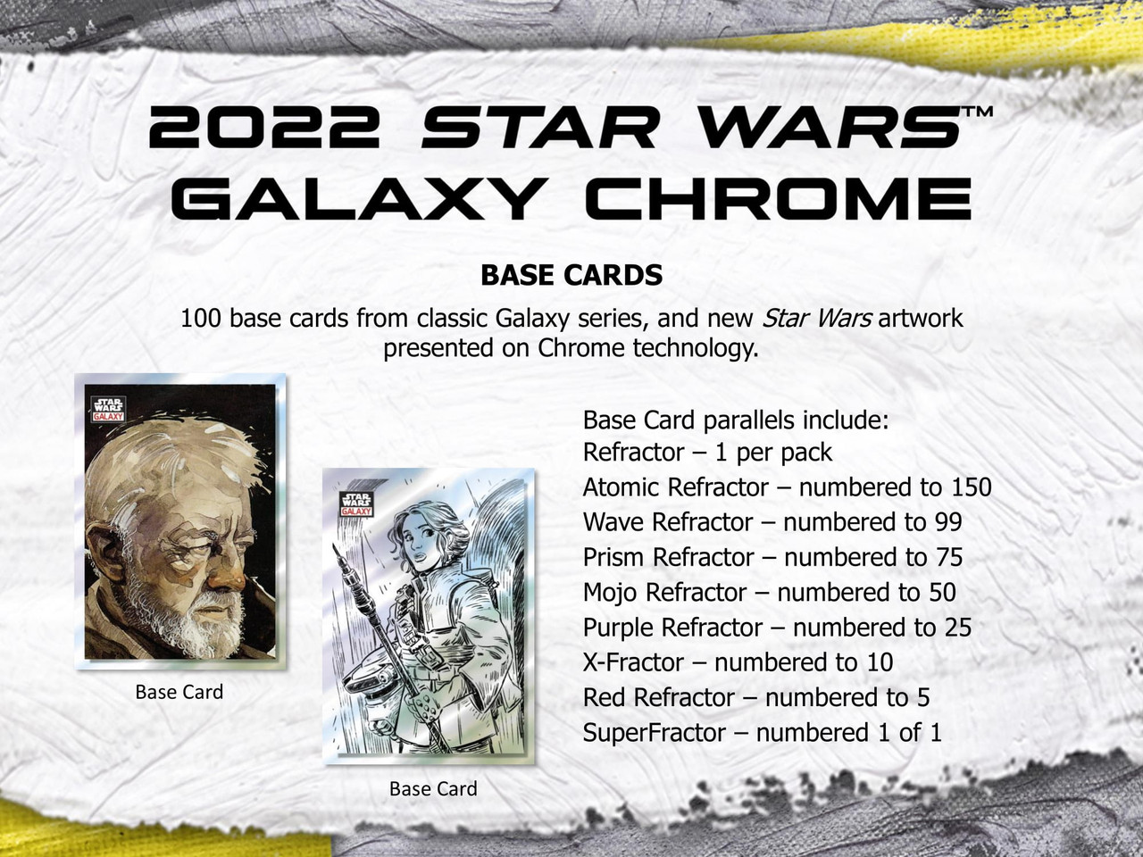 2022 Topps Star Wars Chrome Galaxy Hobby Box
