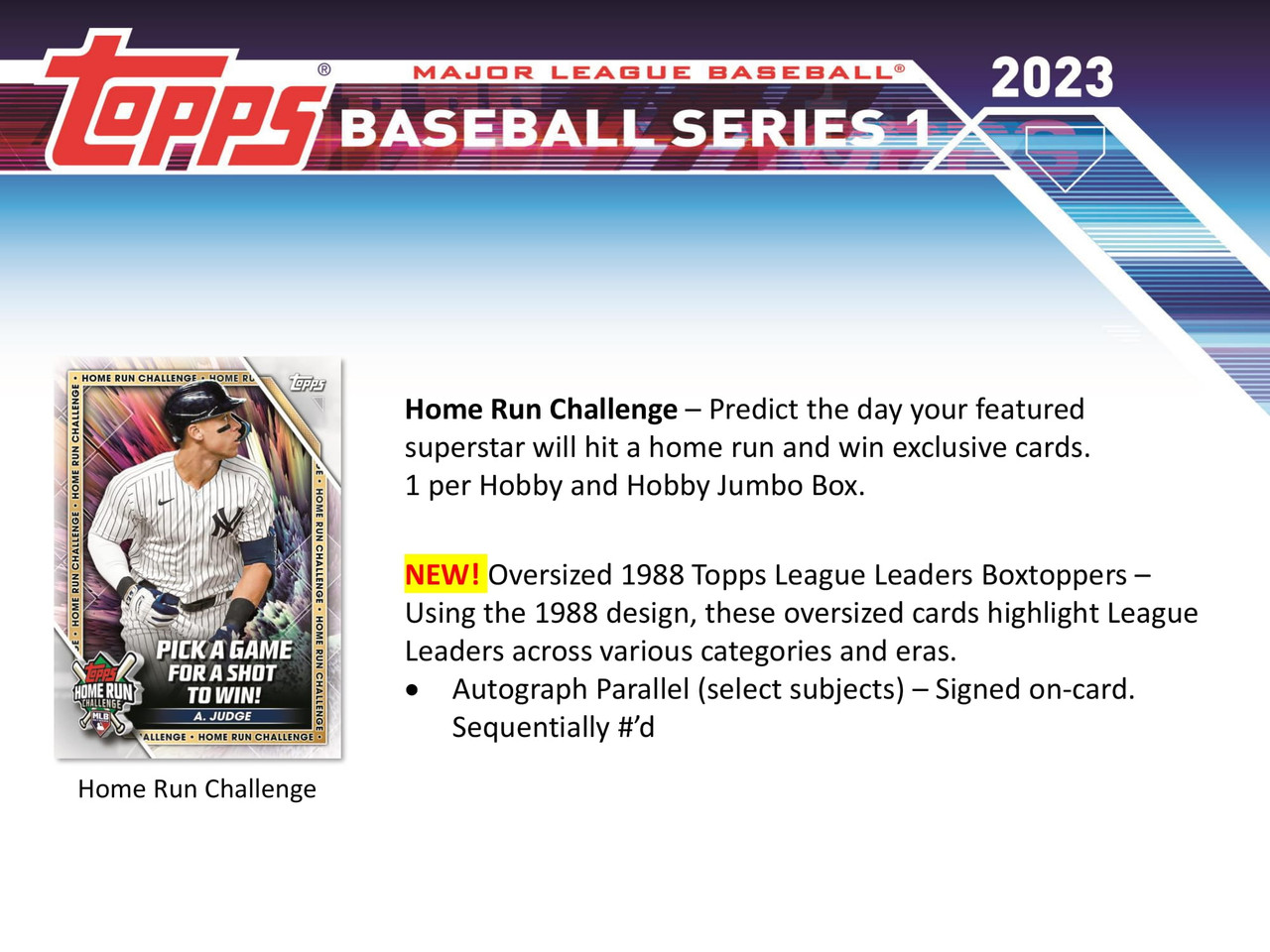 0 Topps Series 1 Baseball Box - MLB | Hobby Card Cards World TOPPS 